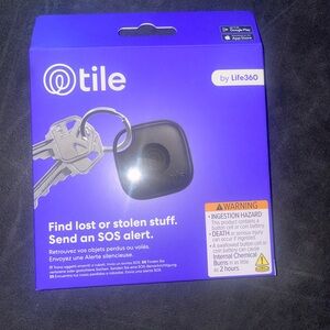 Tile by Life360 Black Bluetooth Tracker